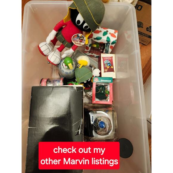 1999 Warner Bros. Miniature Classic Collection Figurine Marvin The Martian‎ - Picture 5 of 5